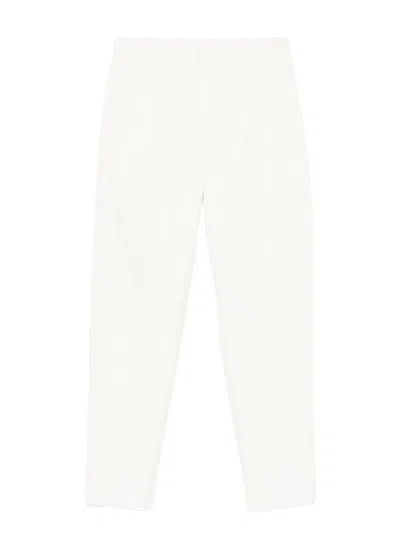 Tagliatore Pleated-front Trousers In White