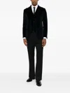 Tagliatore Pocket Blazer In Black