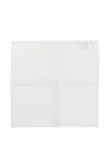 Tagliatore Pocket Square In White