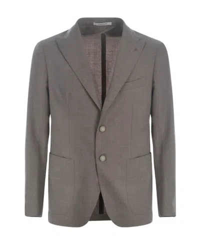 TAGLIATORE TAGLIATORE POCKETED SINGLE-BREASTED BLAZER