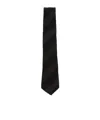 Tagliatore Diagonal-stripe Tie In Black