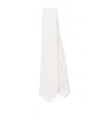 Tagliatore Polka Dot-jacquard Tie In White