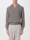 Tagliatore Polo Shirt  Men Color Dove Grey In Gray
