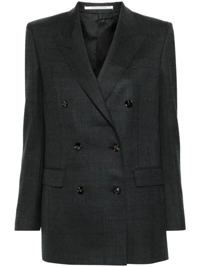 Tagliatore Polyester Jacket In Gray