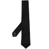 Tagliatore Black Solid Tie