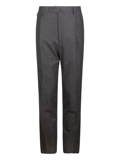 Tagliatore Pressed Crease Trousers In Multi