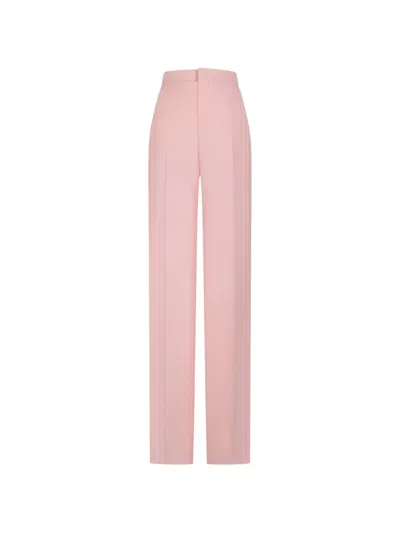 Tagliatore Pressed-crease Tailored Trousers In Pink