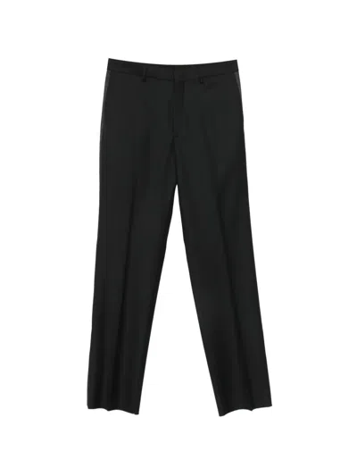 Tagliatore Pressed-crease Trousers In Black