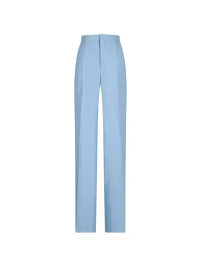 Tagliatore Pressed-crease Trousers In Blue