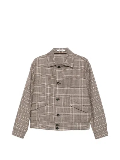 Tagliatore Single-breasted Casual Jacket In Multi