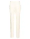 Shop Tagliatore Prince Of Wales Trousers White