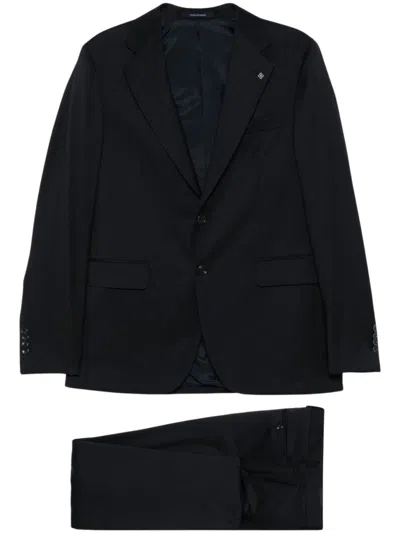 TAGLIATORE PRUSSIAN BLUE TAILORED SUIT JACKET