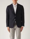 Tagliatore Classic Two-button Montecarlo Blazer In Blue
