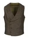 Tagliatore Revival Vest Jackets Green In Green