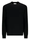 Tagliatore Ribbed Crew-neck Sweater In Black