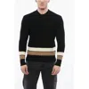 Tagliatore Man Sweater Black Size 38 Virgin Wool In Black