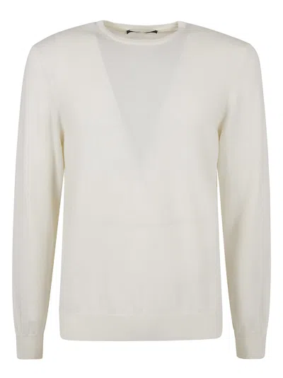 Tagliatore Round Neck Jumper In Gold