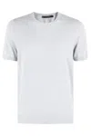Tagliatore Round Neck T-shirt In White