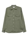 Tagliatore Rowan Shirt In Green