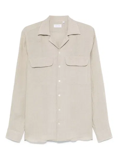 Tagliatore Rowan Shirt In Neutrals