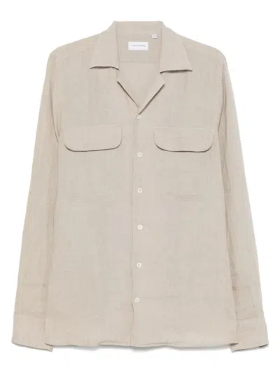 Tagliatore Rowan Shirt In Neutrals