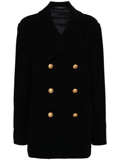 Tagliatore Sailing Coat In Blue