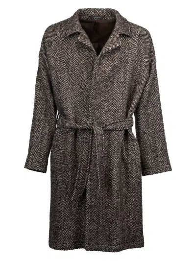 Tagliatore Salomon Coat In Green