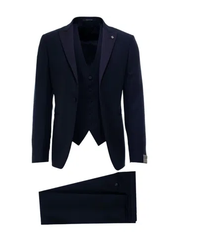 Tagliatore Satin Panel Suit Set