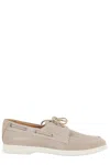 Tagliatore Scarpa Da Barca Suede In Gesso