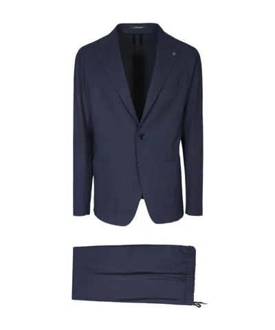 Tagliatore Blue Tailored Suit