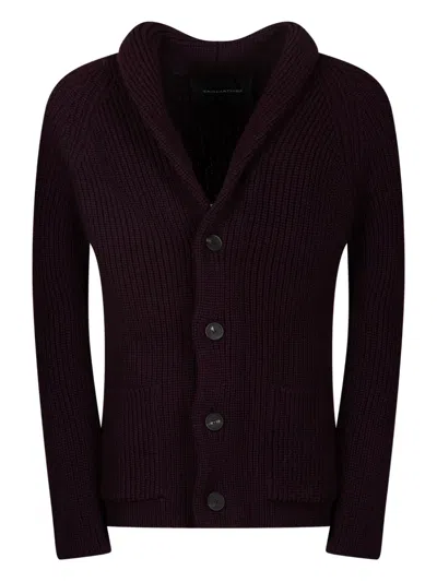 Tagliatore Shawl-collar Cardigan In Multi