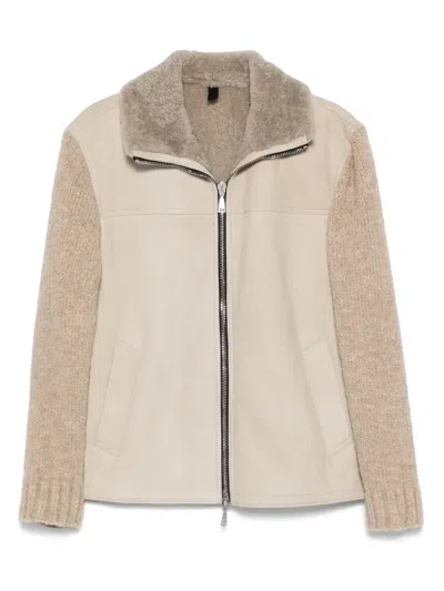 TAGLIATORE SHEARLING JACKET