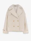 Tagliatore Sheila Alpaca And Virgin Wool Coat In Pink