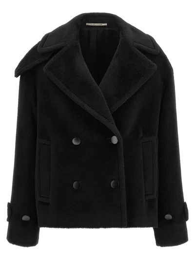 Tagliatore 'sheila' Coat In Black