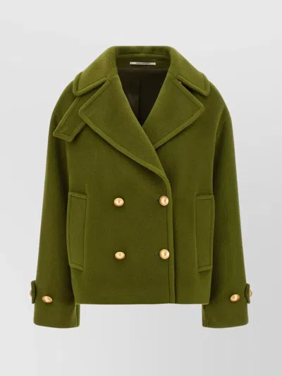 TAGLIATORE 'SHEILA' COAT DOUBLE-BREASTED FLAP POCKETS