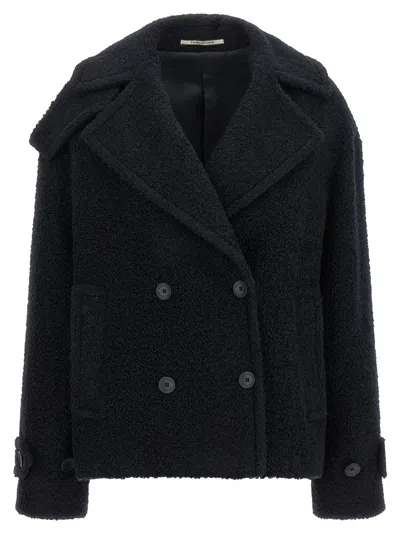 Tagliatore 'sheila' Short Coat In Blue