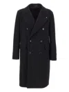 Tagliatore Sherry Wool Coat In Black