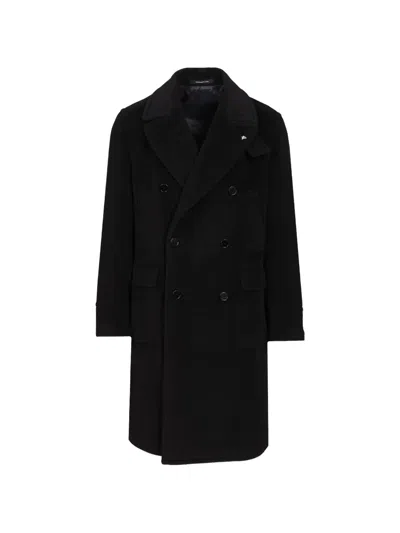 Tagliatore Sherry Double-breasted Coat In Black