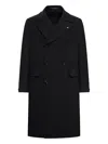 Tagliatore "sherry" Men`s Coat In Black
