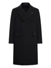 Tagliatore "sherry" Men`s Coat In Black