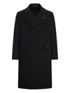 Tagliatore "sherry" Men`s Coat In Black