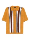 Tagliatore Harper Shirt In Yellow