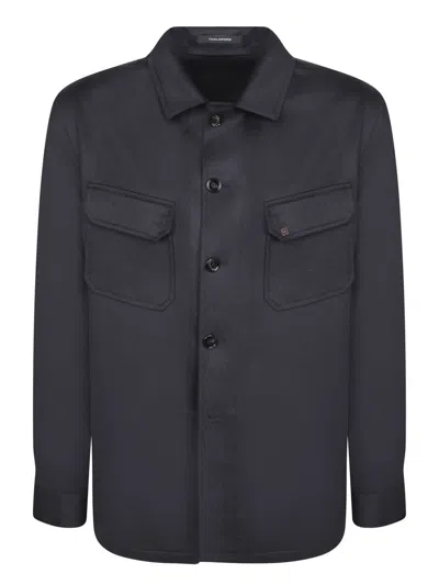 Tagliatore Shirts In Gray