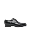 Tagliatore Leather Oxford Shoes In Blue