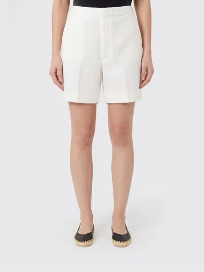 Tagliatore Shorts Woman  In White