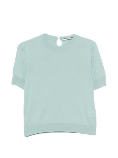 Tagliatore Short-sleeve T-shirt In Blue