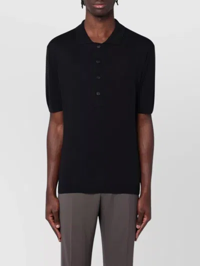 TAGLIATORE SILK BLEND POLO SHIRT