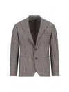 Tagliatore Single-breasted Blazer In Neutral