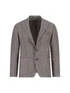 Tagliatore Single-breasted Blazer In Neutral