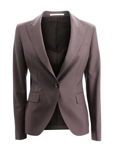 TAGLIATORE SINGLE-BREASTED BLAZER.